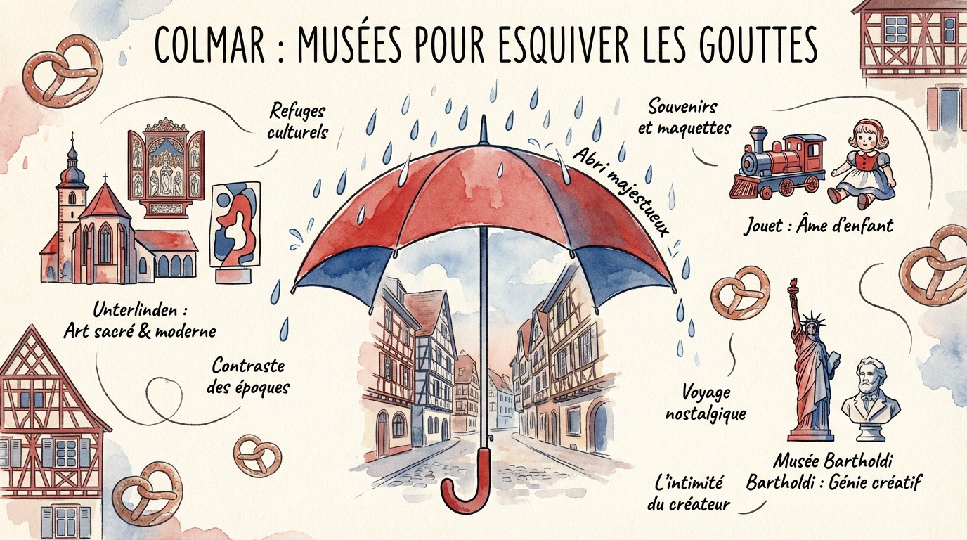 Odysalis Comment visiter Colmar sous la pluie et rester au sec ?